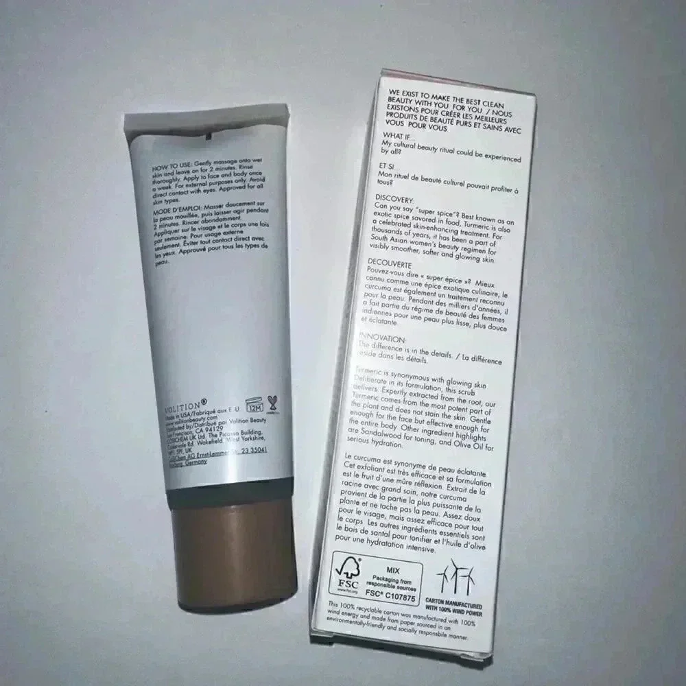 🩷Volition Beauty Tumeric Brightening Polish - Picture 2 of 4